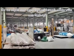 Atelier de parapluies pour le patio