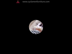 Chaise à œufs de patio, panier à deux sièges