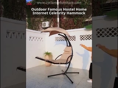 Chaise à œufs de patio, panier à un siège