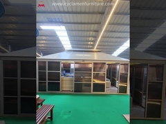 Salle solaire en alliage d'aluminium