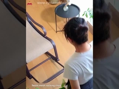 Chaise à bascule pour patio