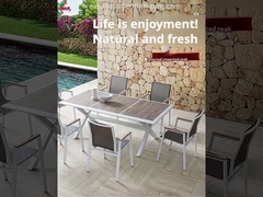 Table et chaise de jardin