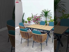 Table et chaise de patio