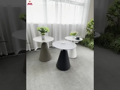 Table à thé en aluminium de jardin