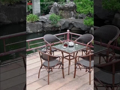 Ensemble de chaises pour table à manger extérieure