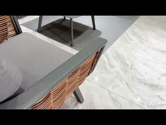 Couchette moderne pour patio extérieur