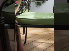 Chaise à griller empilée