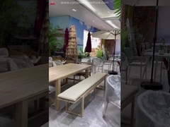 Table à manger nordique moderne ronde et rectangulaire