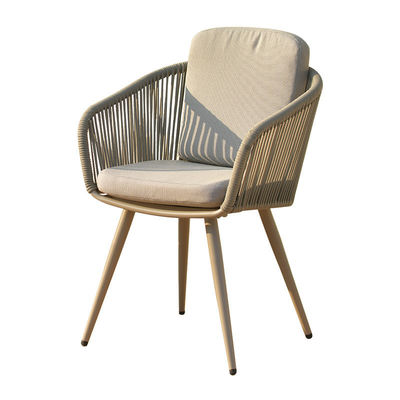 acheter Tableau de thé et chaise de balcon et de café en rotin PE et en aluminium étanche fabrication en ligne