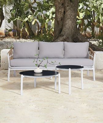 Buy 2024 New Style PE Rattan Garden Furniture Set Outdoor Aluminum Sofa For Dining online manufacture