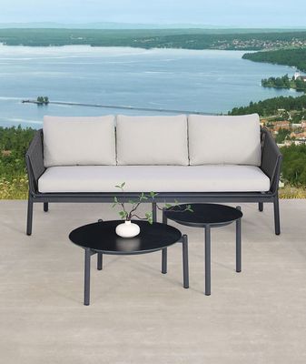 Buy Modern Environmental PE Rattan Patio Garden Aluminum Sofa And Table Set For Leisure online manufacture