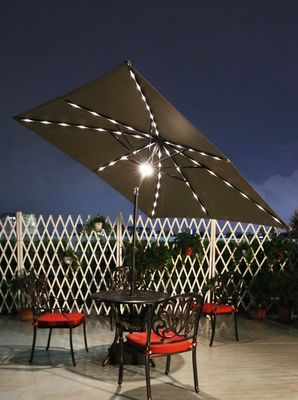 Buy Aluminum Frame Garden Cantilever Parasol Umbrella Accept Customized OEM online manufacture