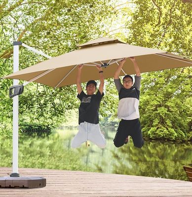 Sun Garden Parasol Umbrella Large Size 3.5*3.5M