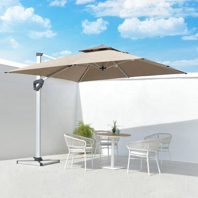 Upgrade Your Garden with Parasol 3.0*3.0M Roma Large Umbrella for Sun Protection and Style