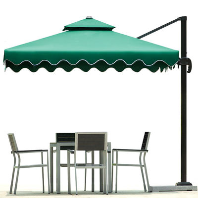 8 Aluminium Ribs Large Garden Parasol 3m Garden Umbrella OEM