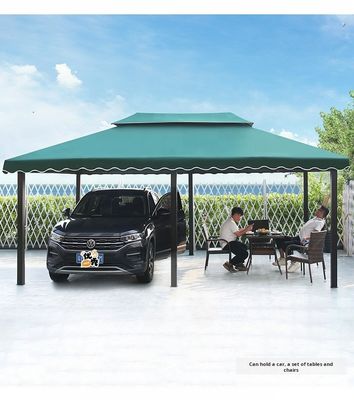 Waterproof Pavilion Sunshade Steel Frame Gazebo 3*6m For Outdoor Activities