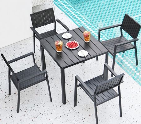 Tea Break / Coffee Time / Eating Plastic Wood Outdoor Dining Sets