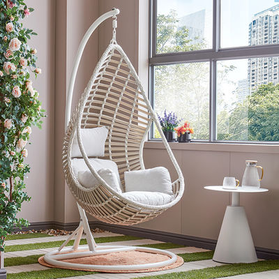 Chaise suspendue en rotin en PE de haute qualité