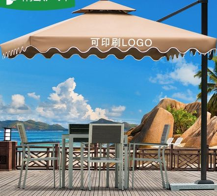 Customized Aluminium  Garden Parasol Outdoor Patio Waterproof Umbrella